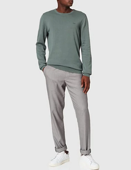 Пуловер Pullover 130.10.108.17.170.2101803-6710 s.Oliver 3XL Блакитний 130.10.108.17.170.2101803 фото 5 — інтернет-магазин Tapok