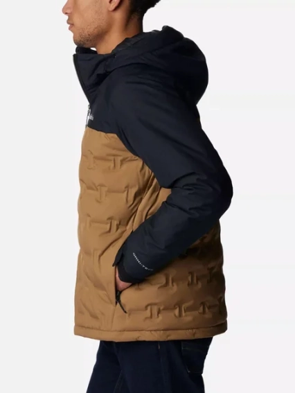 Пуховик Grand Trek™ II Down Hooded Jacket 2008291CLB-257 Columbia S (46) Коричневий 2008291CLB-257 фото 2 — інтернет-магазин Tapok