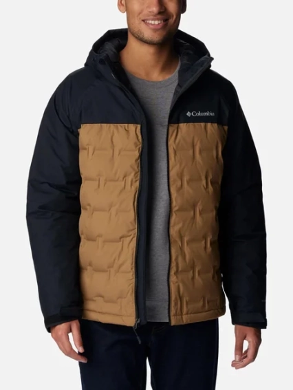 Пуховик Grand Trek™ II Down Hooded Jacket 2008291CLB-257 Columbia S (46) Коричневий 2008291CLB-257 фото 4 — інтернет-магазин Tapok