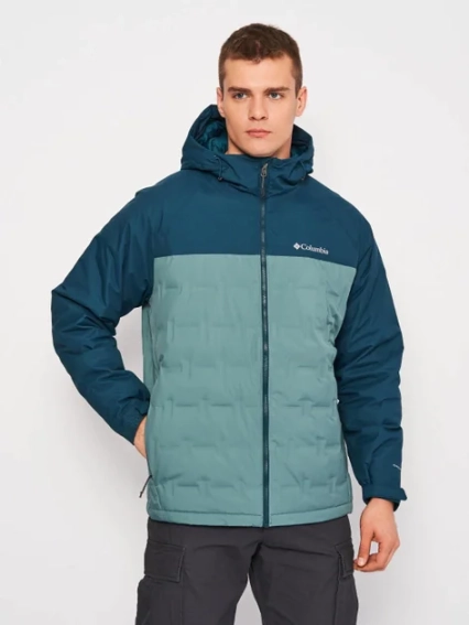 Пуховик Grand Trek™ II Down Hooded Jacket 2008291CLB-346 Columbia S (46) Блакитний 2008291CLB-346 фото 1 — інтернет-магазин Tapok