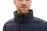 Пуховик Puffer jacket with hidden hood 1037336-10668 Tom Tailor L Темно-синий 1037336-10668 Фото 4