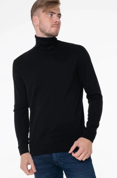 Свитер 1038202-29999 Tom Tailor XL Черный 1038202-29999 фото 1 — интернет-магазин Tapok