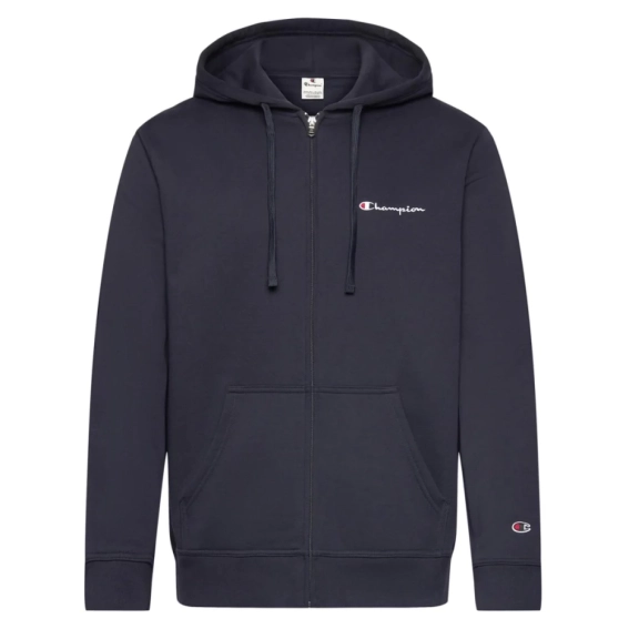 Свитшот FULL ZIP 220260-BS501 Champion L Темно-синий 220260-BS501 фото 1 — интернет-магазин Tapok