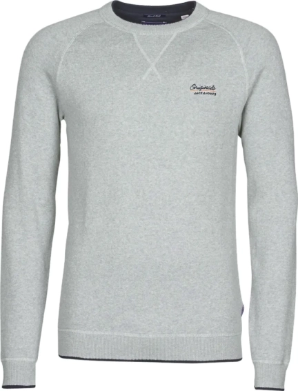 Свитшот JORJOES KNIT CREW NECK 12175774 Light Grey Jack&amp;Jones S Серый 12175774LightGrey фото 1 — интернет-магазин Tapok