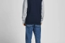 Світшот JORREWORKED SWEAT CREW NECK LTN 12207365-Navy Blazer-Fit:AUTHENTIC CROP Jack&Jones M Темно-с 12207365-Navy Blazer-Fit: Фото 2
