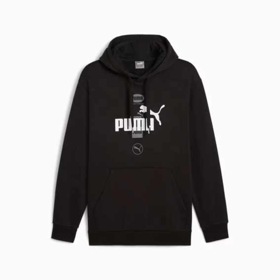 Світшот PUMA POWER Graphic Hoodie 68174101 Puma S Чорний 68174101 фото 5 — інтернет-магазин Tapok