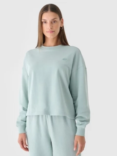 Світшот Sweatshirt F1305 4FWAW24TSWSF1305-47S 4F M Блакитний 4FWAW24TSWSF1305-47S