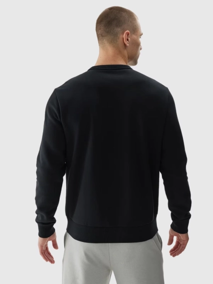 Світшот SWEATSHIRT M1258 4FWAW24TSWSM1258-20S 4F 2XL Чорний 4FWAW24TSWSM1258-20S фото 2 — інтернет-магазин Tapok