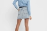 Юбка ONLROSE LIFE ASHAPE SKIRT BB NAS2630 15196756 Light Blue Denim ONLY 36 Голубой 15196756LightBlueDeni Фото 3