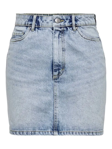 Юбка ONLROSE LIFE ASHAPE SKIRT BB NAS2630 15196756 Light Blue Denim ONLY 36 Голубой 15196756LightBlueDeni фото 4 — интернет-магазин Tapok