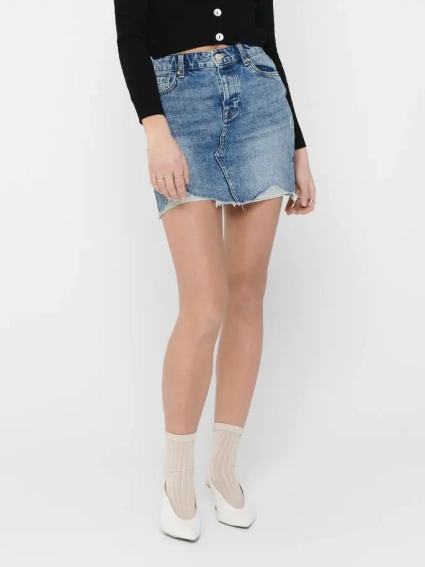 Юбка ONLSKY LIFE REG DNM SKIRT PIM992 NOOS 15170554 Light Blue Denim ONLY 36 Голубой 15170554LightBlueDeni фото 1 — интернет-магазин Tapok