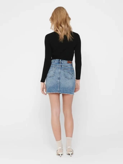 Юбка ONLSKY LIFE REG DNM SKIRT PIM992 NOOS 15170554 Light Blue Denim ONLY 36 Голубой 15170554LightBlueDeni фото 3 — интернет-магазин Tapok