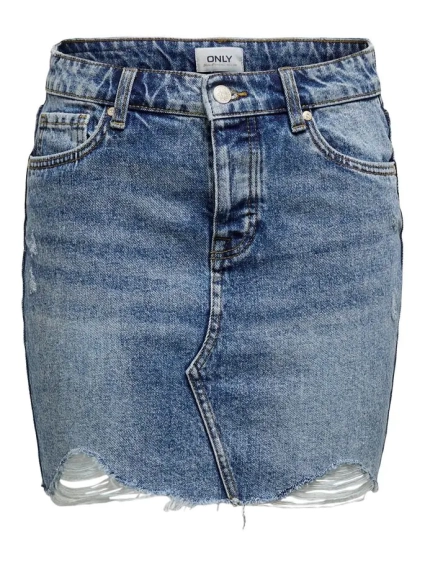 Юбка ONLSKY LIFE REG DNM SKIRT PIM992 NOOS 15170554 Light Blue Denim ONLY 36 Голубой 15170554LightBlueDeni фото 4 — интернет-магазин Tapok