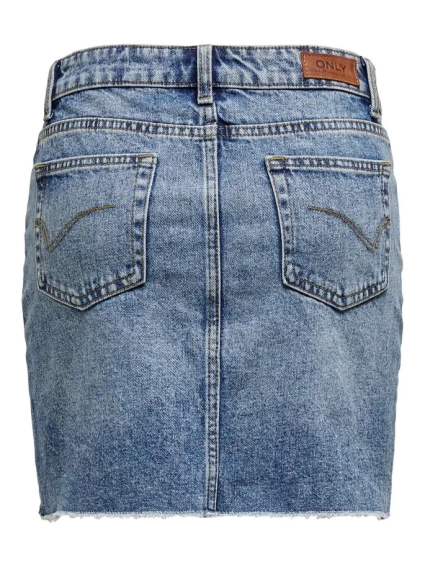 Юбка ONLSKY LIFE REG DNM SKIRT PIM992 NOOS 15170554 Light Blue Denim ONLY 36 Голубой 15170554LightBlueDeni фото 5 — интернет-магазин Tapok