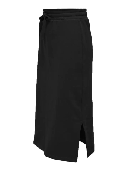 Спідниця ONLWANTED LT CALF SKIRT SWT 15244840-Black ONLY M Чорний 15244840-Black фото 2 — інтернет-магазин Tapok