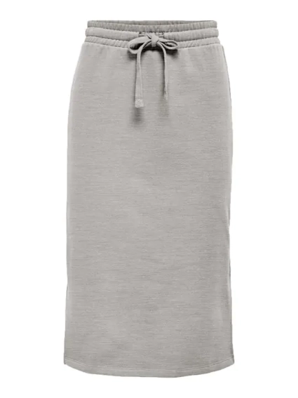 Спідниця ONLWANTED LT CALF SKIRT SWT 15244840-Light Grey Melange ONLY L Сірий 15244840-Light Grey Melan фото 1 — інтернет-магазин Tapok
