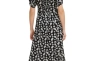 Платье fitted allover printed dress 1031324-29563 Tom Tailor M Черный 1031324-29563 Фото 2