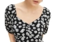 Платье fitted allover printed dress 1031324-29563 Tom Tailor M Черный 1031324-29563 Фото 4
