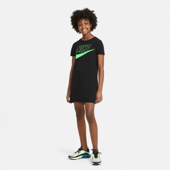 Сукня G NSW FUTURA TSHIRT DRESS CU8375-011 Nike M Чорний CU8375-011 фото 5 — інтернет-магазин Tapok