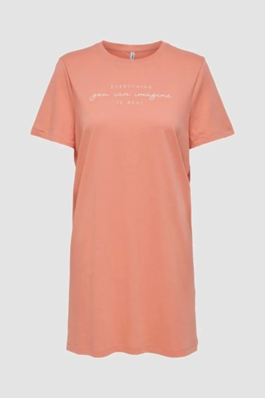 Сукня ONLAVA LIFE DRESS S/S BOX JRS 15231599 Burnt Coral ONLY M Кораловий 15231599BurntCoral фото 1 — інтернет-магазин Tapok