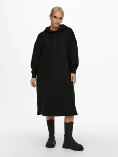 Платье ONLCHELSEA LIFE L/S OVERSIZE DRESS SWT 15241307-Black ONLY L Черный 15241307-Black