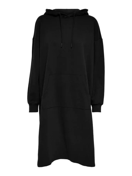 Сукня ONLCHELSEA LIFE L/S OVERSIZE DRESS SWT 15241307-Black ONLY L Чорний 15241307-Black фото 4 — інтернет-магазин Tapok
