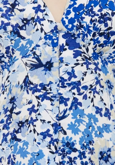 Сукня ONLENOLA S/S MIDI DRESS  WVN 15230958 Dazzling Blue-CRUISE FLORAL ONLY M Блакитний 15230958DazzlingBlue-CRUI фото 3 — інтернет-магазин Tapok