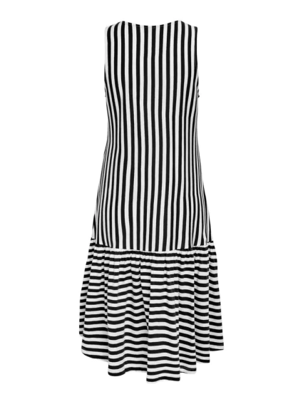 Платье ONLFIONA LIFE S/L DRESS JRS 15230776 Bright White-BLACK ONLY L Черный 15230776BrightWhite-BLACK фото 5 — интернет-магазин Tapok