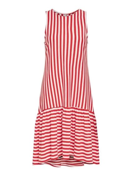 Платье ONLFIONA LIFE S/L DRESS JRS 15230776 Cloud Dancer-HIGH RISK RED ONLY L Красный 15230776CloudDancer-HIGH  фото 4 — интернет-магазин Tapok