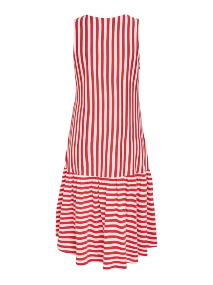 Платье ONLFIONA LIFE S/L DRESS JRS 15230776 Cloud Dancer-HIGH RISK RED ONLY L Красный 15230776CloudDancer-HIGH  фото 5 — интернет-магазин Tapok