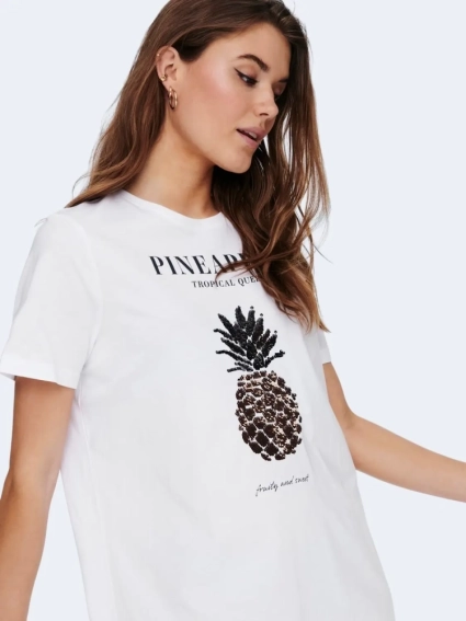 Сукня ONLKITA LIFE DRESS S/S BOX JRS 15232756 Bright White ONLY M Білий 15232756BrightWhite фото 3 — інтернет-магазин Tapok