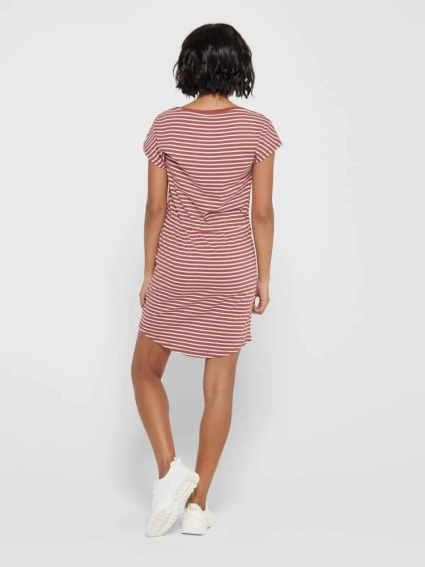 Платье ONLMAY LIFE S/S DRESS NOOS 15153021 Apple Butter ONLY M Красный 15153021AppleButter фото 3 — интернет-магазин Tapok