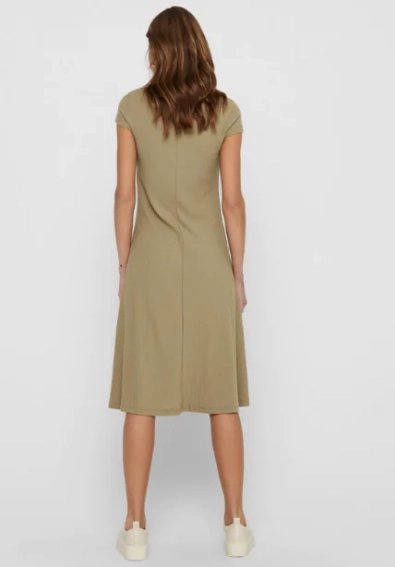 Сукня ONLNELLA S/S DRESS JRS 15202197 Toasted Coconut ONLY L Бежевий 15202197ToastedCoconu фото 3 — інтернет-магазин Tapok