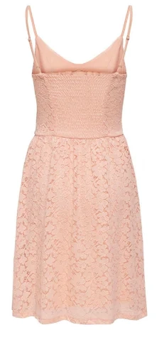 Платье ONLNEW ALBA S/L SMOCK MIX DRESS JRS 15230829 Peach Melba ONLY M Персиковый 15230829PeachMelba фото 2 — интернет-магазин Tapok