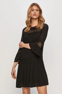 Платье ONLTYRA 3/4 LIFE SHORT DRESS WVN NOOS 15142157-Black ONLY 34 Черный 15142157-Black
