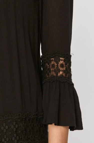 Платье ONLTYRA 3/4 LIFE SHORT DRESS WVN NOOS 15142157-Black ONLY 34 Черный 15142157-Black фото 4 — интернет-магазин Tapok