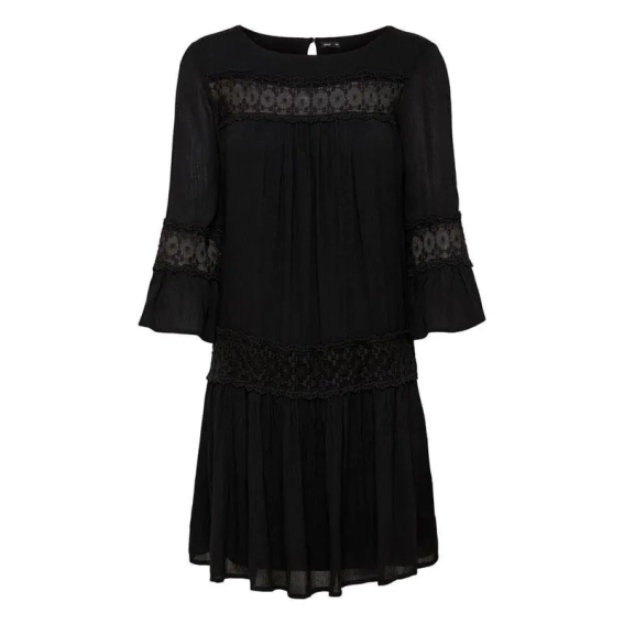 Платье ONLTYRA 3/4 LIFE SHORT DRESS WVN NOOS 15142157-Black ONLY 34 Черный 15142157-Black фото 5 — интернет-магазин Tapok