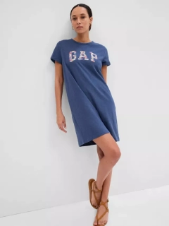 Платье V-SS ME GAP LOGO DRESS 554693-02 GAP S Синий 554693-02