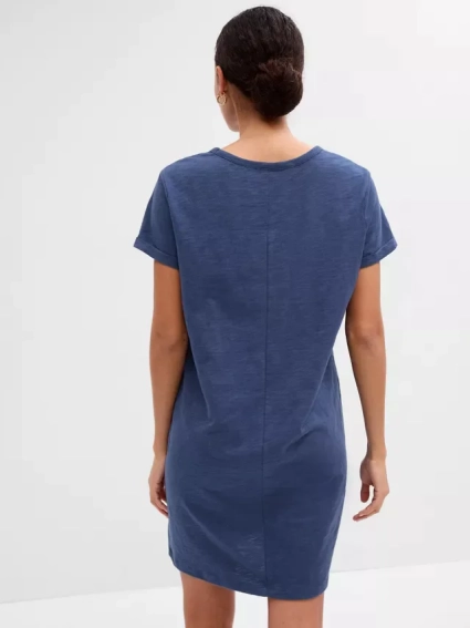 Платье V-SS ME GAP LOGO DRESS 554693-02 GAP S Синий 554693-02 фото 2 — интернет-магазин Tapok