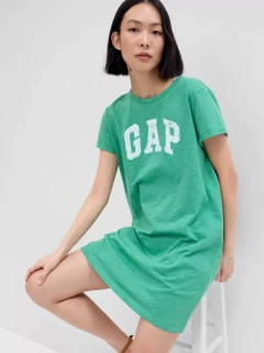 Платье V-SS ME GAP LOGO DRESS 554693-03 GAP S Зеленый 554693-03