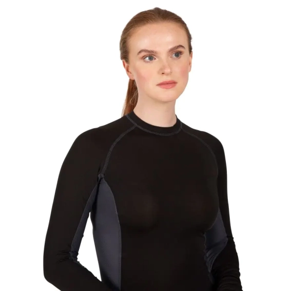 Термофутболка EXPLOIT - FEMALE BASELAYER TOP TP75 FABLTPG20007-Black Trespass L Черный FABLTPG20007-Black фото 3 — интернет-магазин Tapok