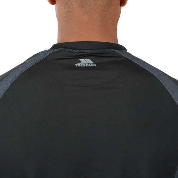 Термофутболка EXPLORE - MALE BASELAYER TOP TP75 MABLTPG20006-Black Trespass M Черный MABLTPG20006-Black фото 4 — интернет-магазин Tapok