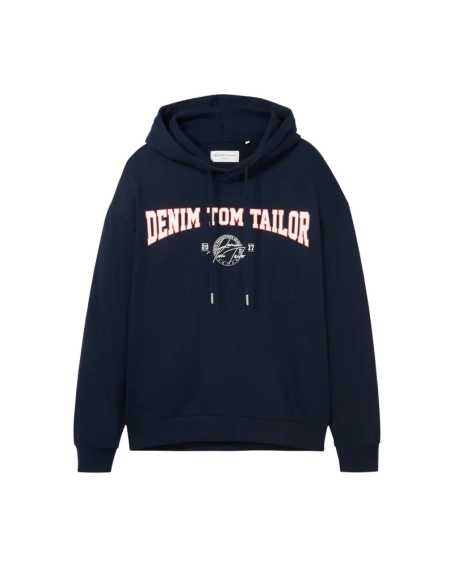 Толстовка 1039497ХХ10668 Tom Tailor L Темно-синий 1039497ХХ10668 фото 5 — интернет-магазин Tapok