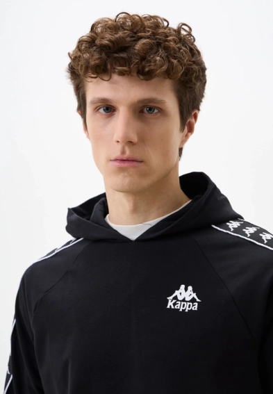 Толстовка 133900KAP-99 Kappa 44-46 Чорний 133900KAP-99 фото 3 — інтернет-магазин Tapok