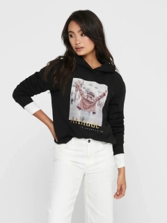 Толстовка 15216381 Black ONLY L Чорний 15216381Black