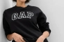 Толстовка CREWNECK LOGO TUNIC SWEATSHIRT 741683-03 GAP L Черный 741683-03 Фото 1