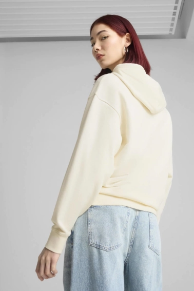 Толстовка ESS ELEVATED Comfort Hoodie 68501899 Puma L Кремовий 68501899 фото 2 — інтернет-магазин Tapok