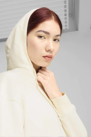 Толстовка ESS ELEVATED Comfort Hoodie 68501899 Puma L Кремовий 68501899 фото 3 — інтернет-магазин Tapok