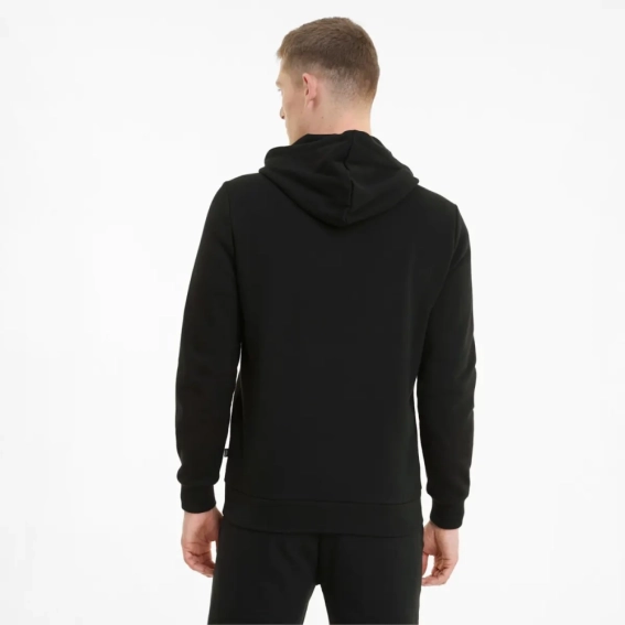 Толстовка ESS Small Logo FZ Hoodie 58670201 Puma L Черный 58670201 фото 2 — интернет-магазин Tapok