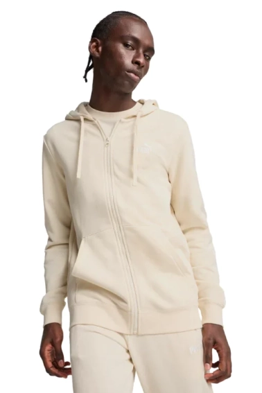 Толстовка ESS TAPE Full-Zip Hoodie 68467887 Puma L Кремовый 68467887 фото 1 — интернет-магазин Tapok